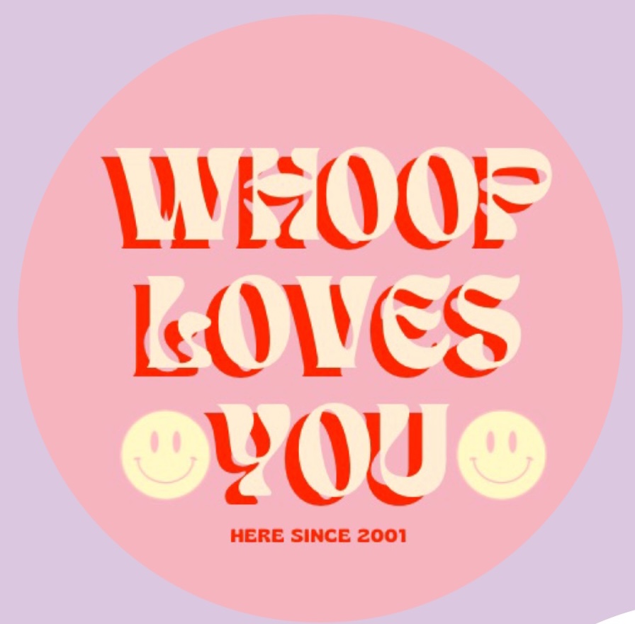 'WHOOP loves you' Game Day Pin